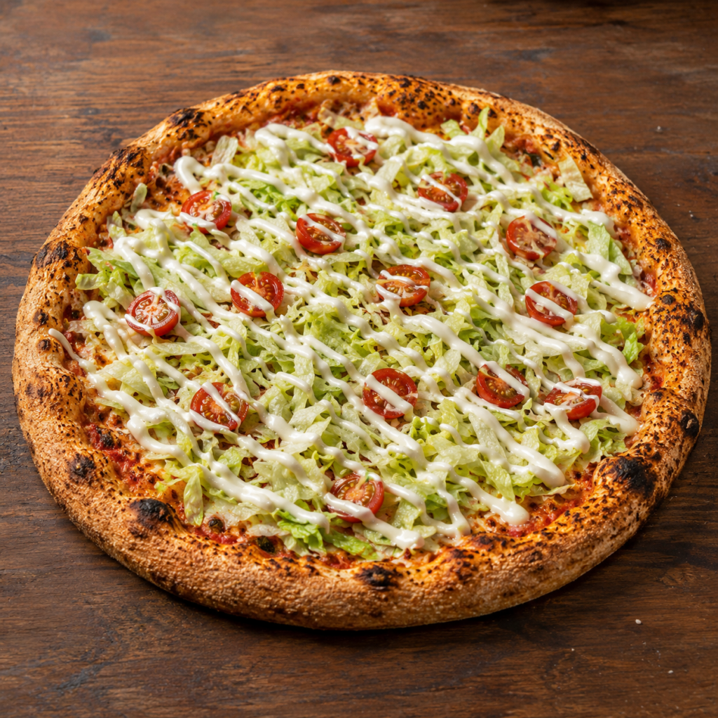 30. pizza con insalata