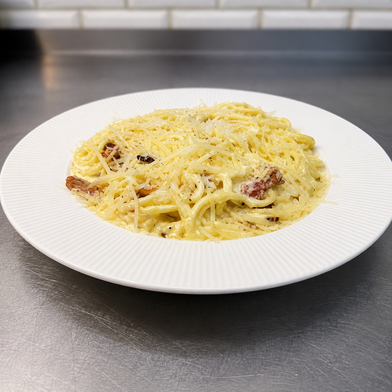 52. spaghetti carbonara